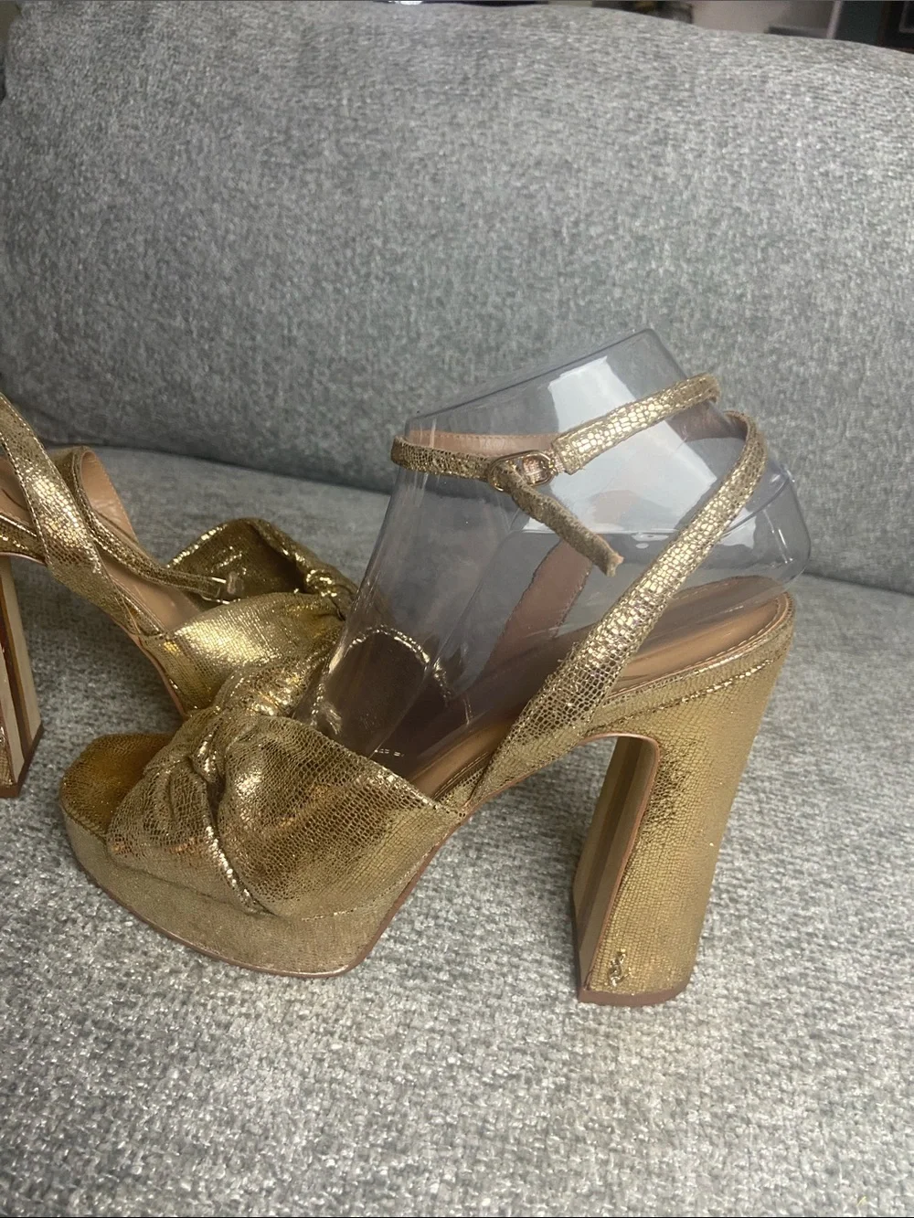 Sam Edelman sparkling gold
